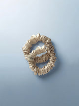 The Mini Scrunchies - Beige