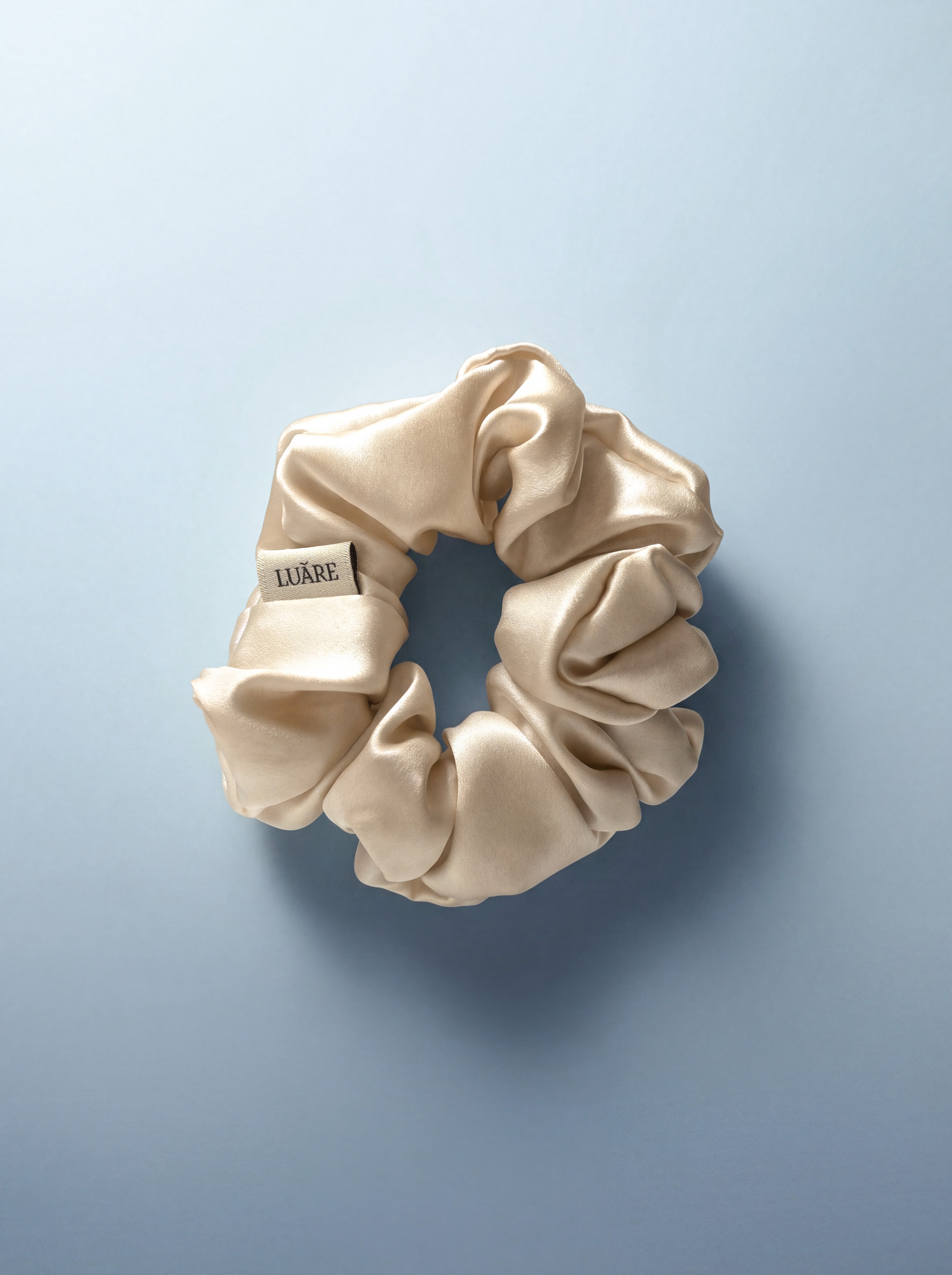 The Midi Scrunchie - Beige