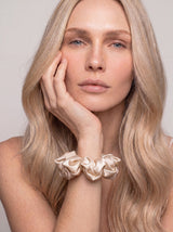 The Midi Scrunchie - Beige