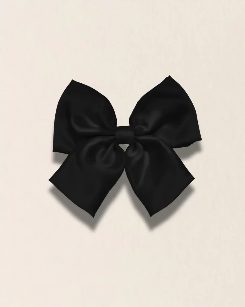 The best silk bow, 100% silk bow for hair, silk ribbon for hair, luxury hair accessories